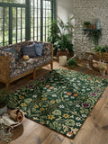 Morris & Co Blackthorn Tump outdoor rug, durable PET (British brand)
