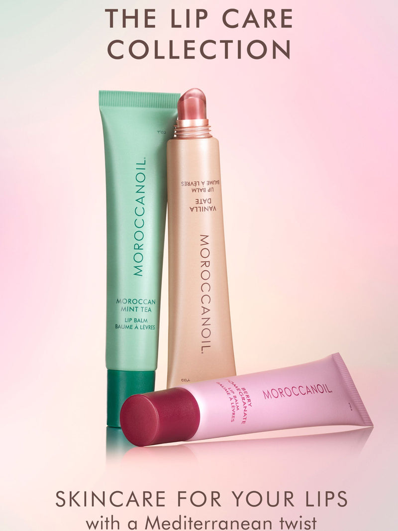 Moroccanoil lip balm trio gift set - British product