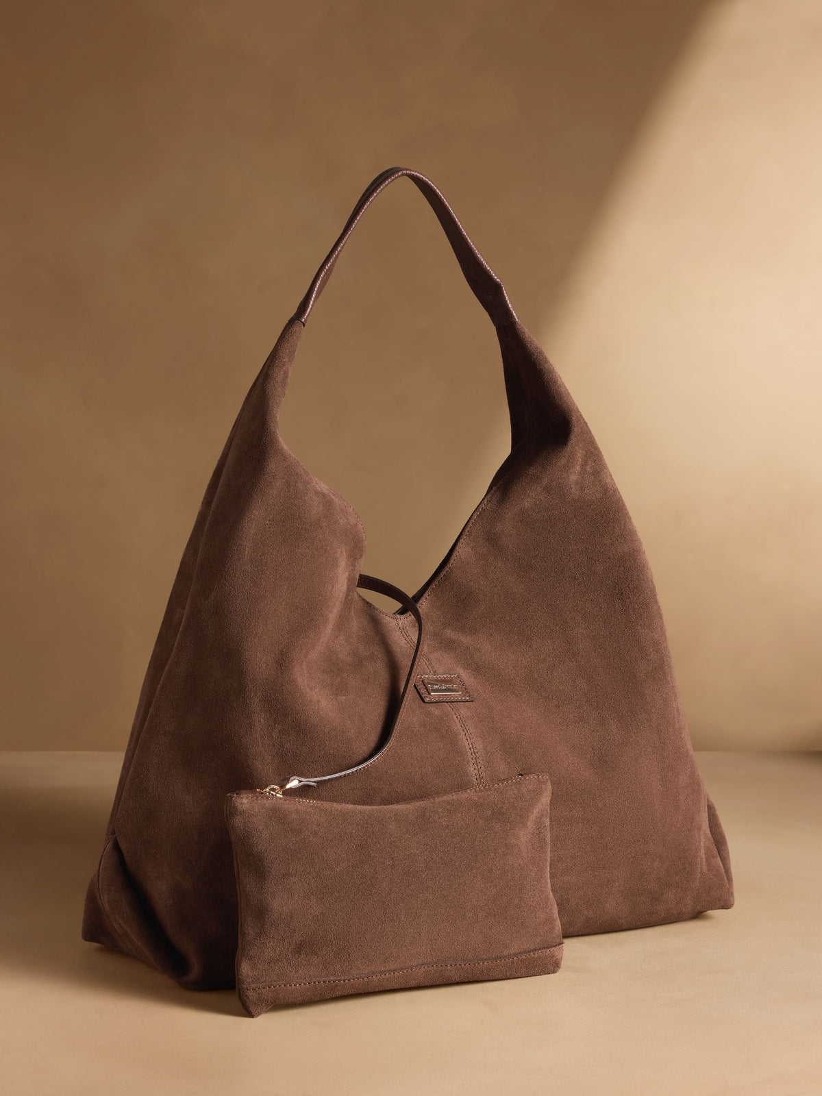 Russell & Bromley brown oversized shoulder bag (British brand)