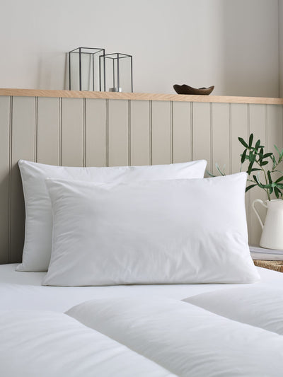 Next Christy Classic Essential Medium/Firm Pillow Pair- Buy online at McGrocer