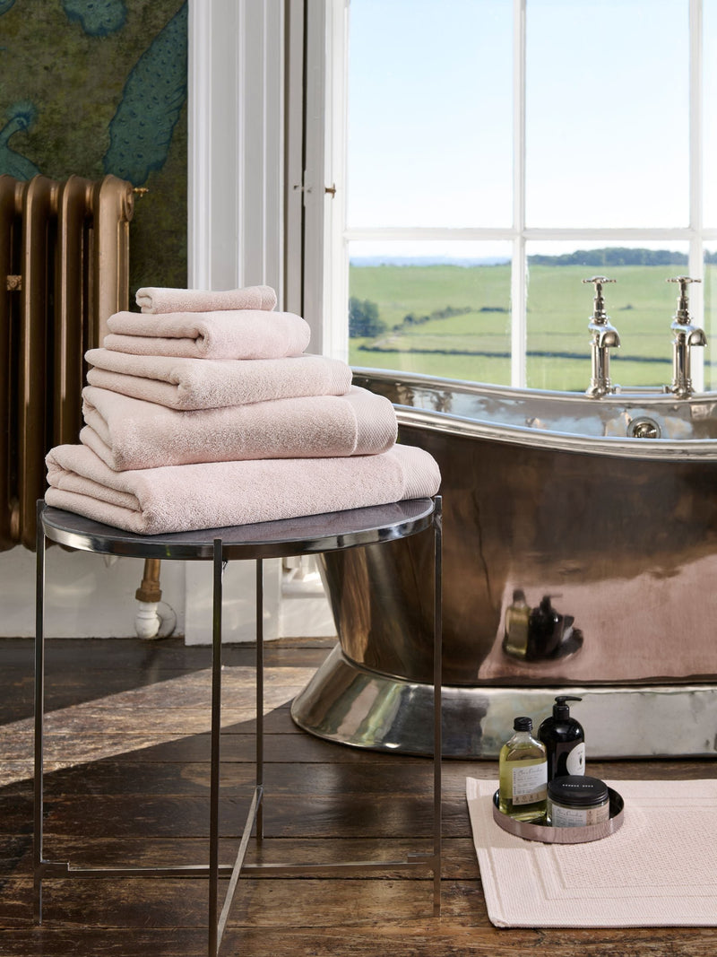 Christy Pearl Luxe heavyweight Turkish cotton towel - British product