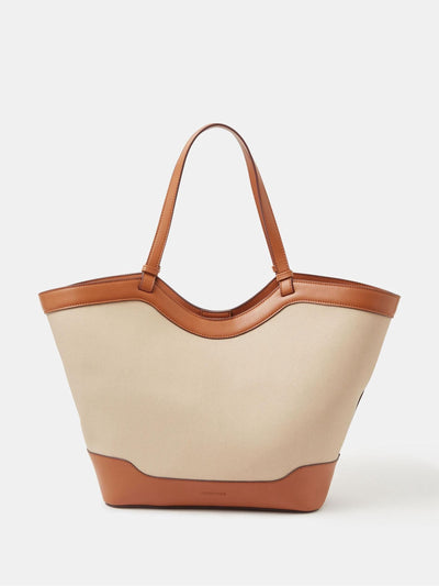 Next Accessorize Brown Canvas Tote Bag- Buy online at McGrocer