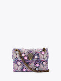 Kurt Geiger London Purple - Butterfly Mini Kensington Bag