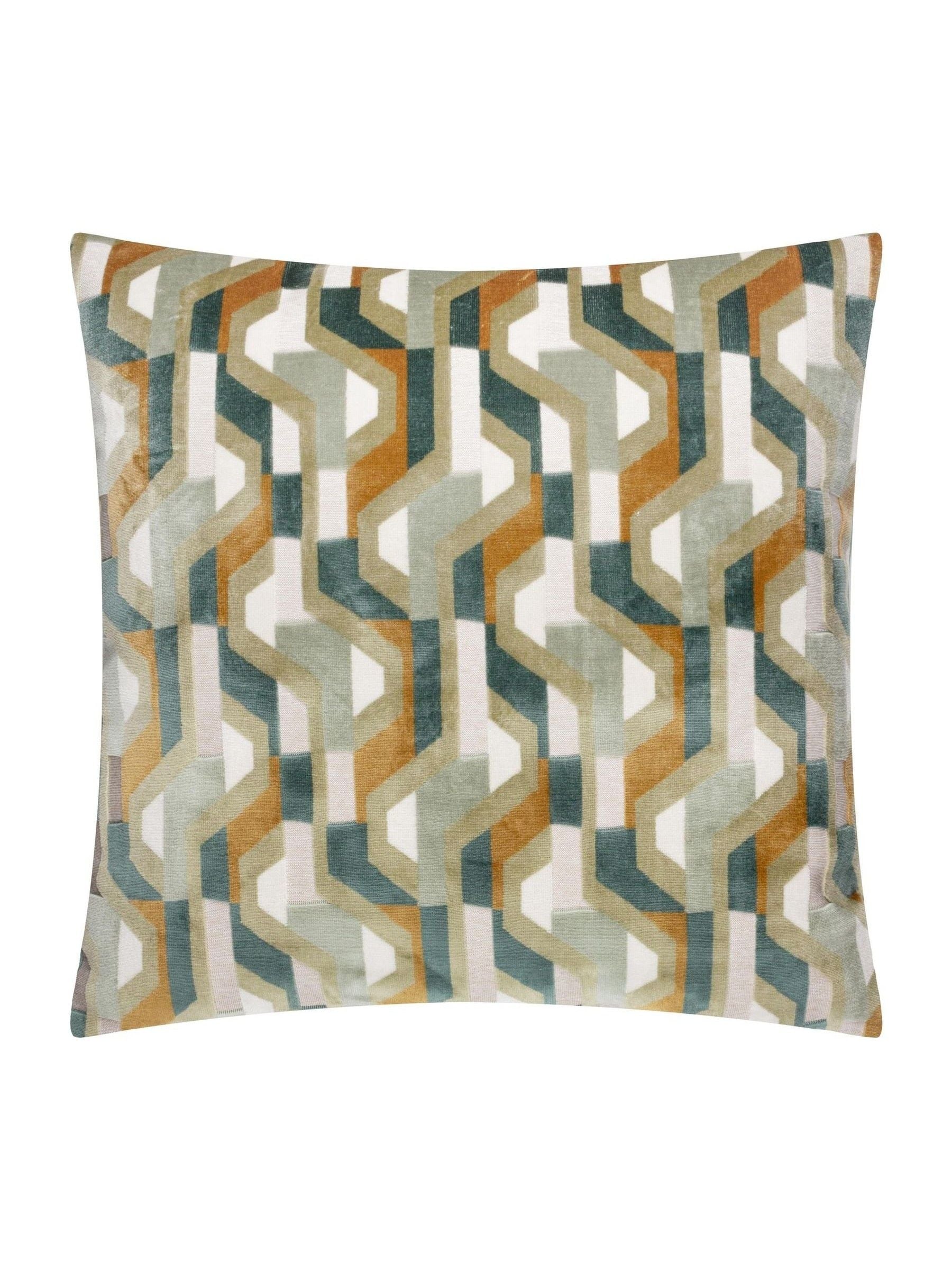 Furn Metro Prism Velvet Cushion 45x45 cm, UK version