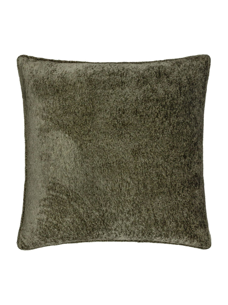 Paoletti Malachite Green Velvet cushion 50x50cm - British product