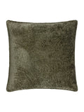 Paoletti Malachite Green Velvet cushion 50x50cm - British product