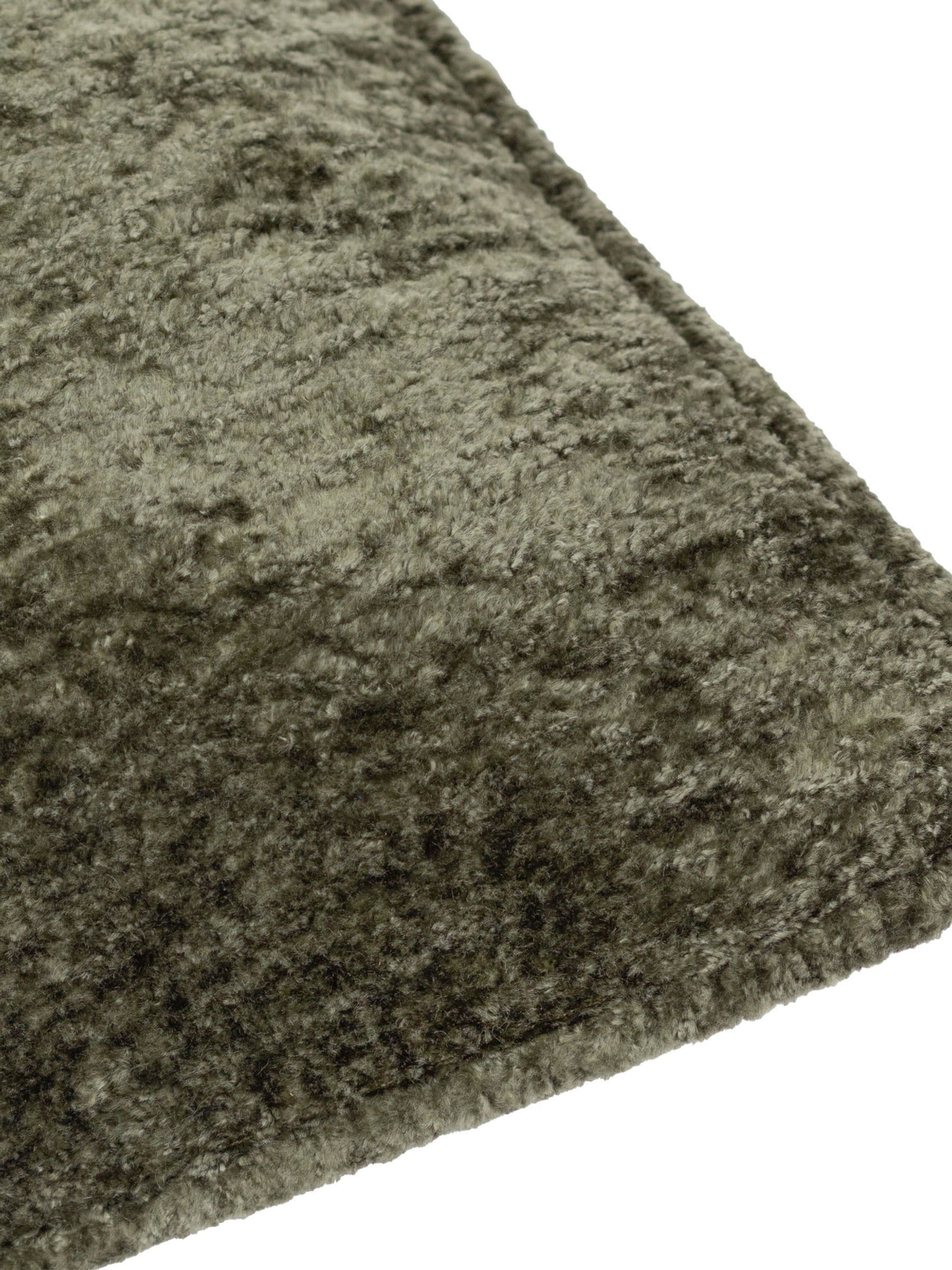 Paoletti Malachite Green Velvet cushion 50x50cm - British product