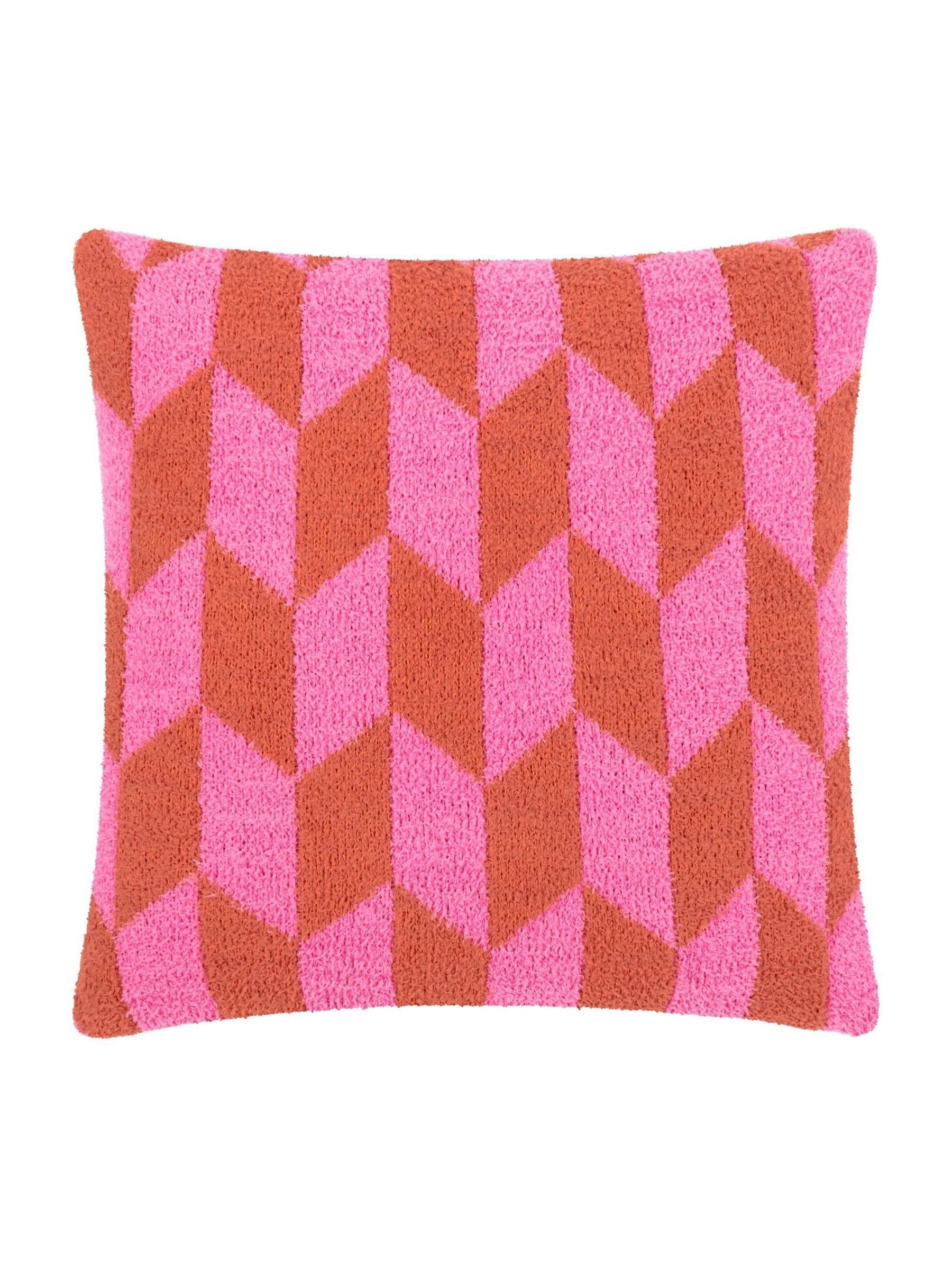Furn geometric feather cushion 45x45, imported from the UK