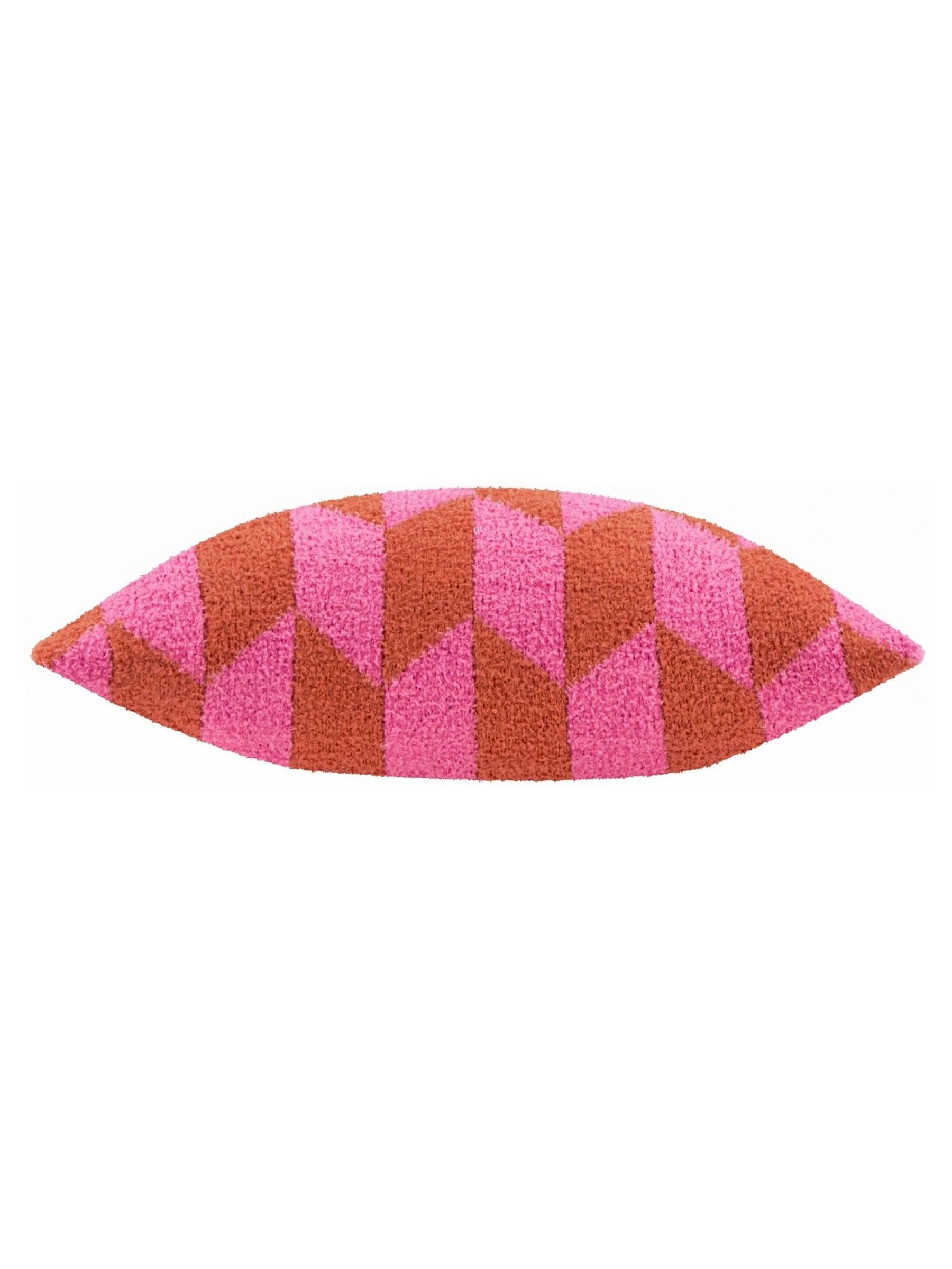 Furn geometric feather cushion 45x45, imported from the UK