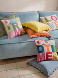 Furn Daydreams multicoloured tufted cushion 45x45cm - British product