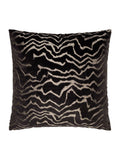 Paoletti Jet Tierra cut velvet cushion 50x50cm - British product