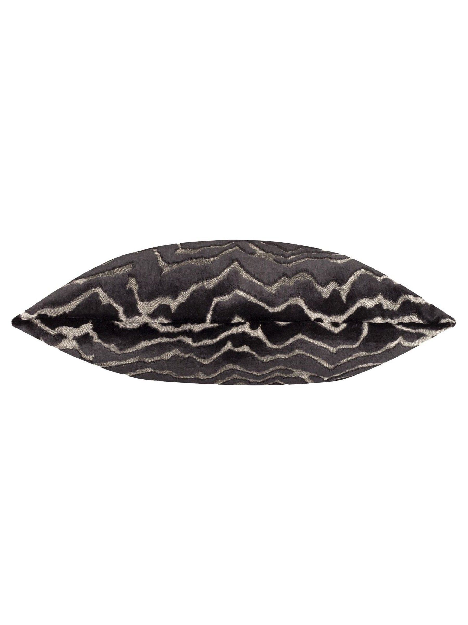 Paoletti Jet Tierra cut velvet cushion 50x50cm - British product