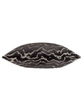 Paoletti Jet Tierra cut velvet cushion 50x50cm - British product