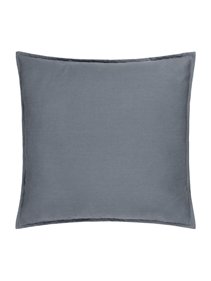 Yard denim slub cotton cushion 50x50cm, UK version