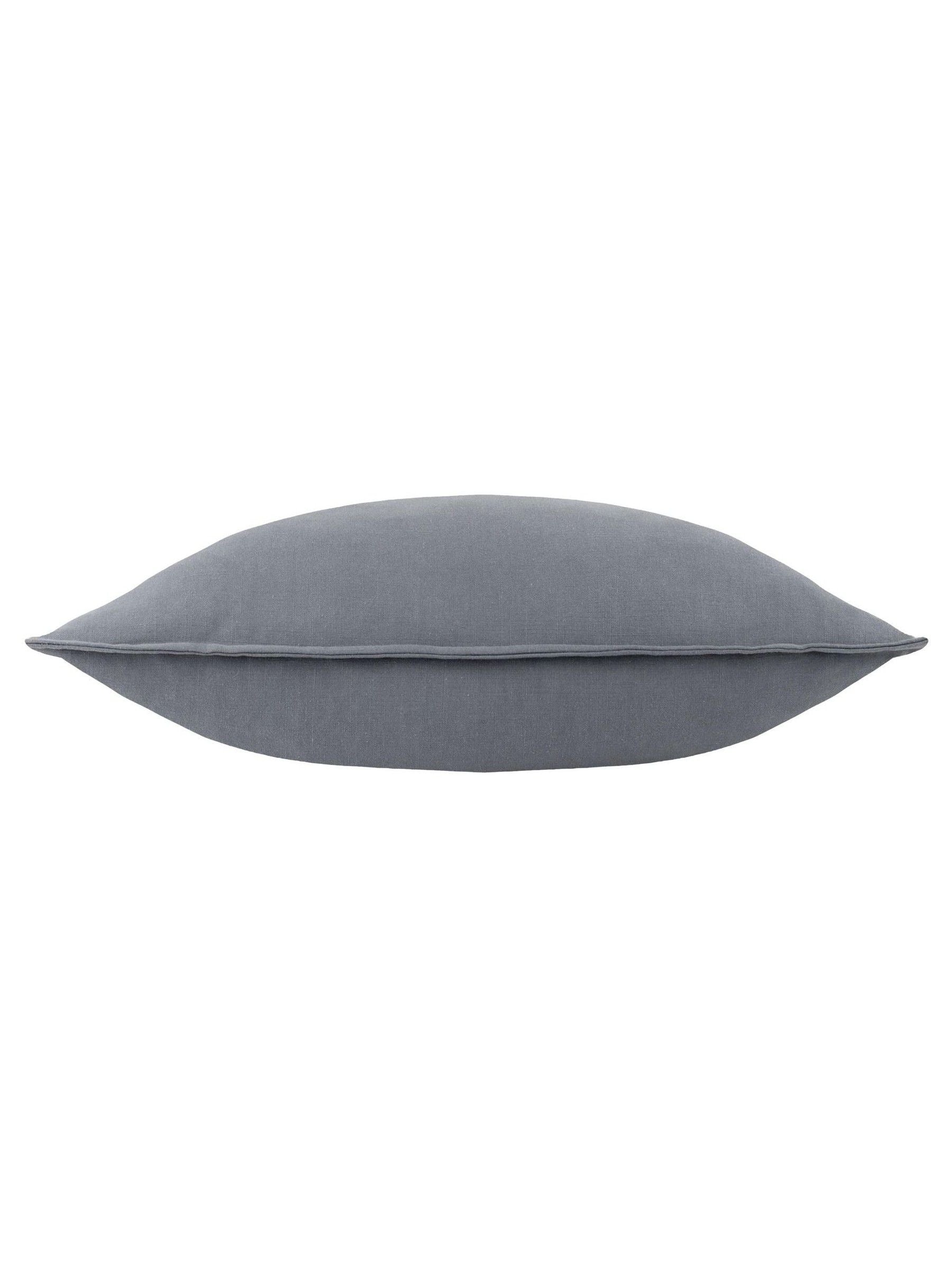 Yard denim slub cotton cushion 50x50cm - British product