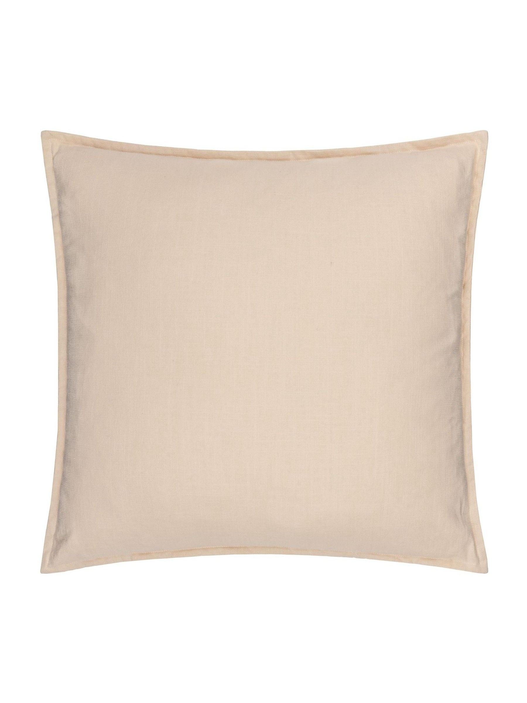 Yard linen slub cotton cushion 50cm, UK version
