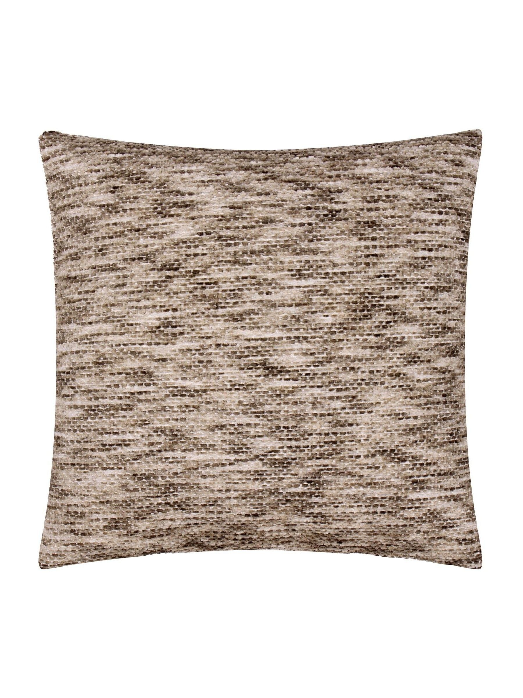 Yard Brown Malvern chenille cushion 45x45 - British product