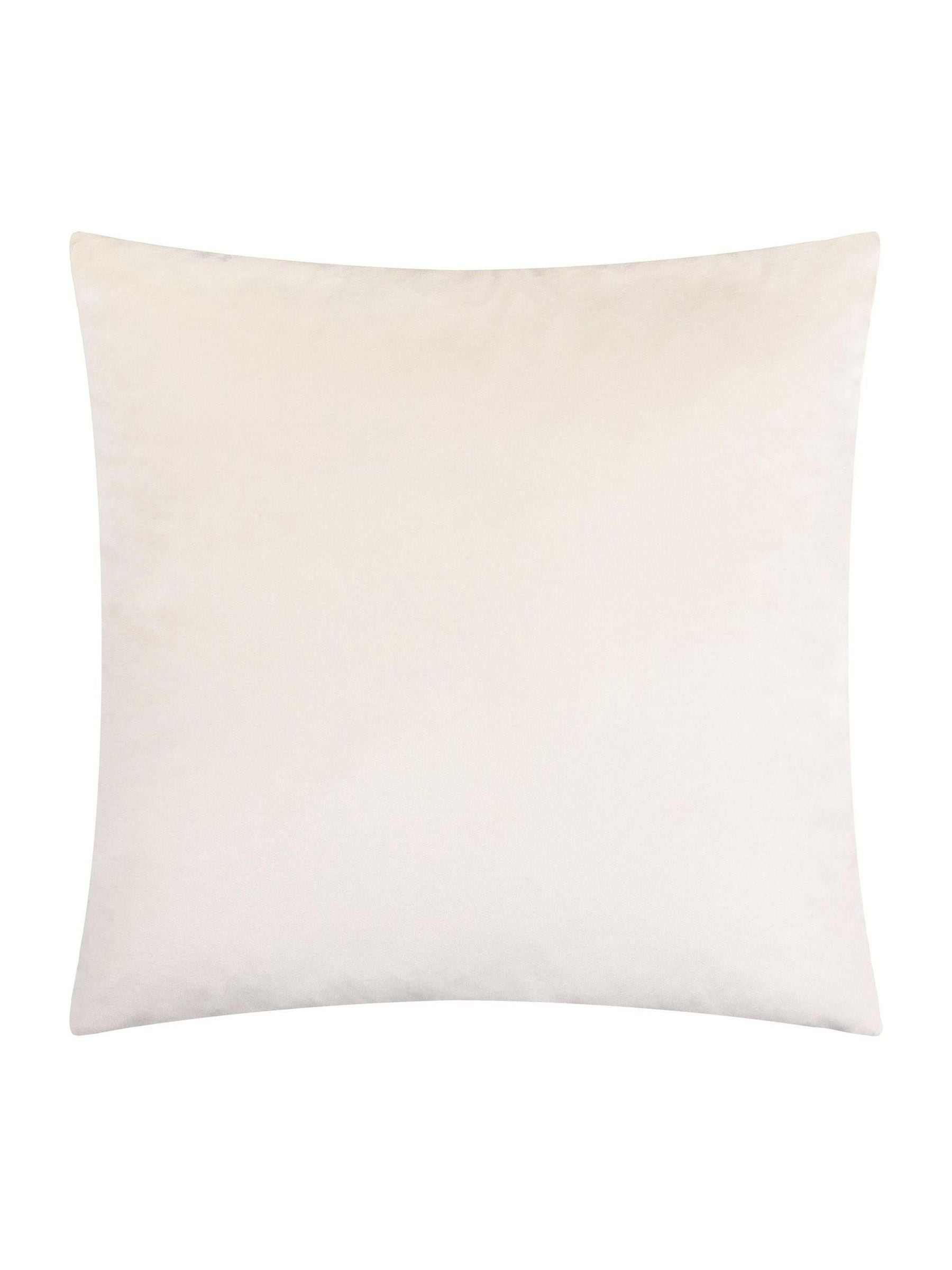 HÖEM Chalk Soren cut velvet cushion 45x45, imported from the UK