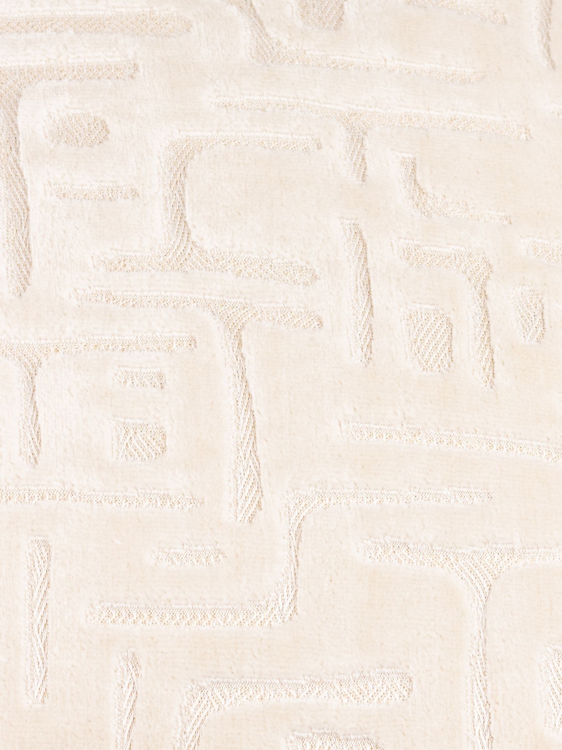 HÖEM Chalk Soren cut velvet cushion 45x45, imported from the UK