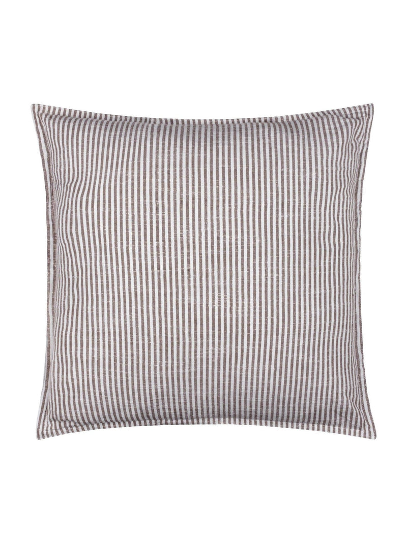 Yard Truro striped cotton cushion 45x45cm (British brand)