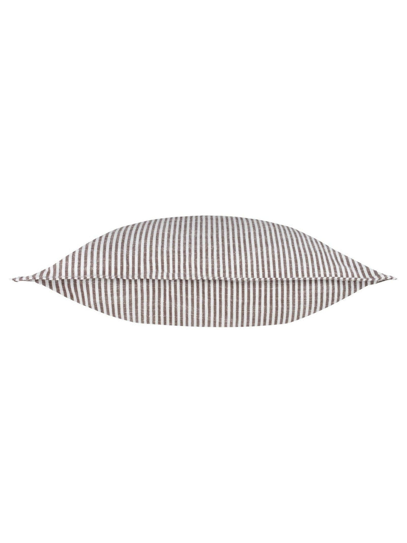 Yard Truro striped cotton cushion 45x45cm (British brand)
