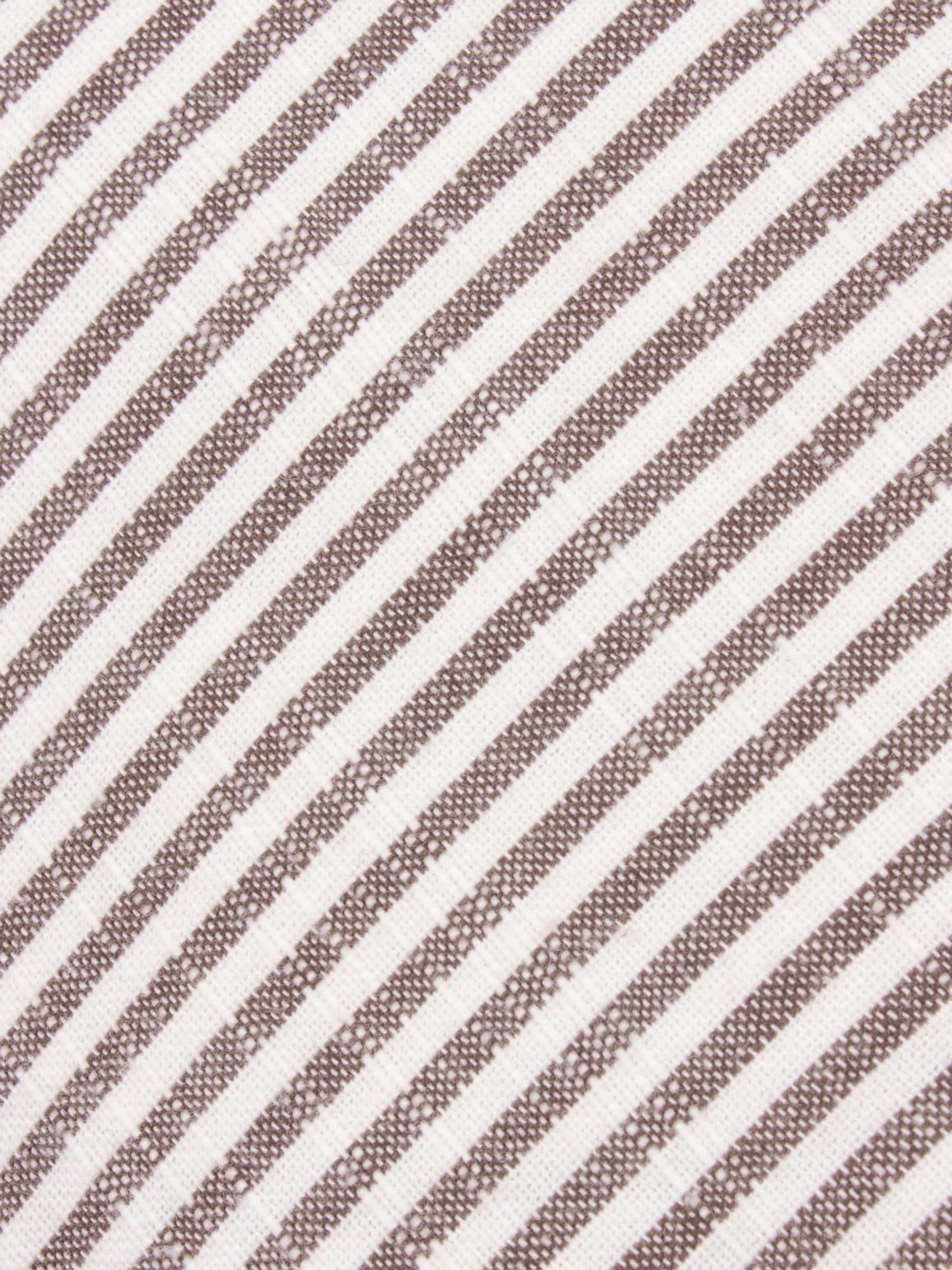 Yard Truro striped cotton cushion 45x45cm (British brand)