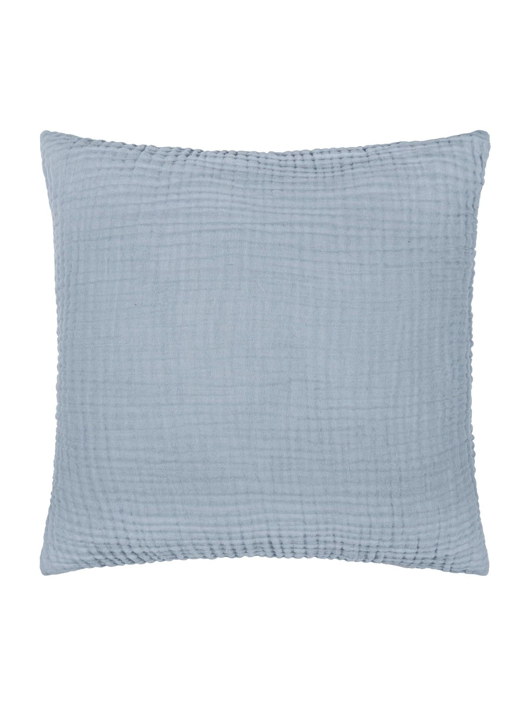 Yard Mineral Blue Lark cushion 45x45cm, imported from the UK