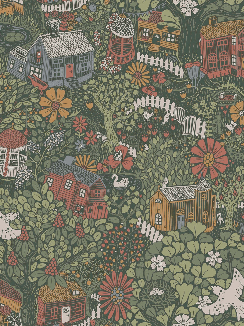 Galerie Green Resan kids wallpaper 10.05m (British brand)