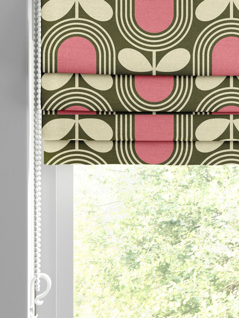 Orla Kiely Striped Tulip roman blind - British product