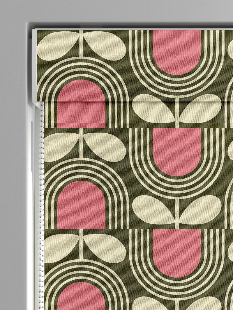 Orla Kiely Striped Tulip roman blind - British product