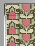 Orla Kiely Striped Tulip roman blind - British product
