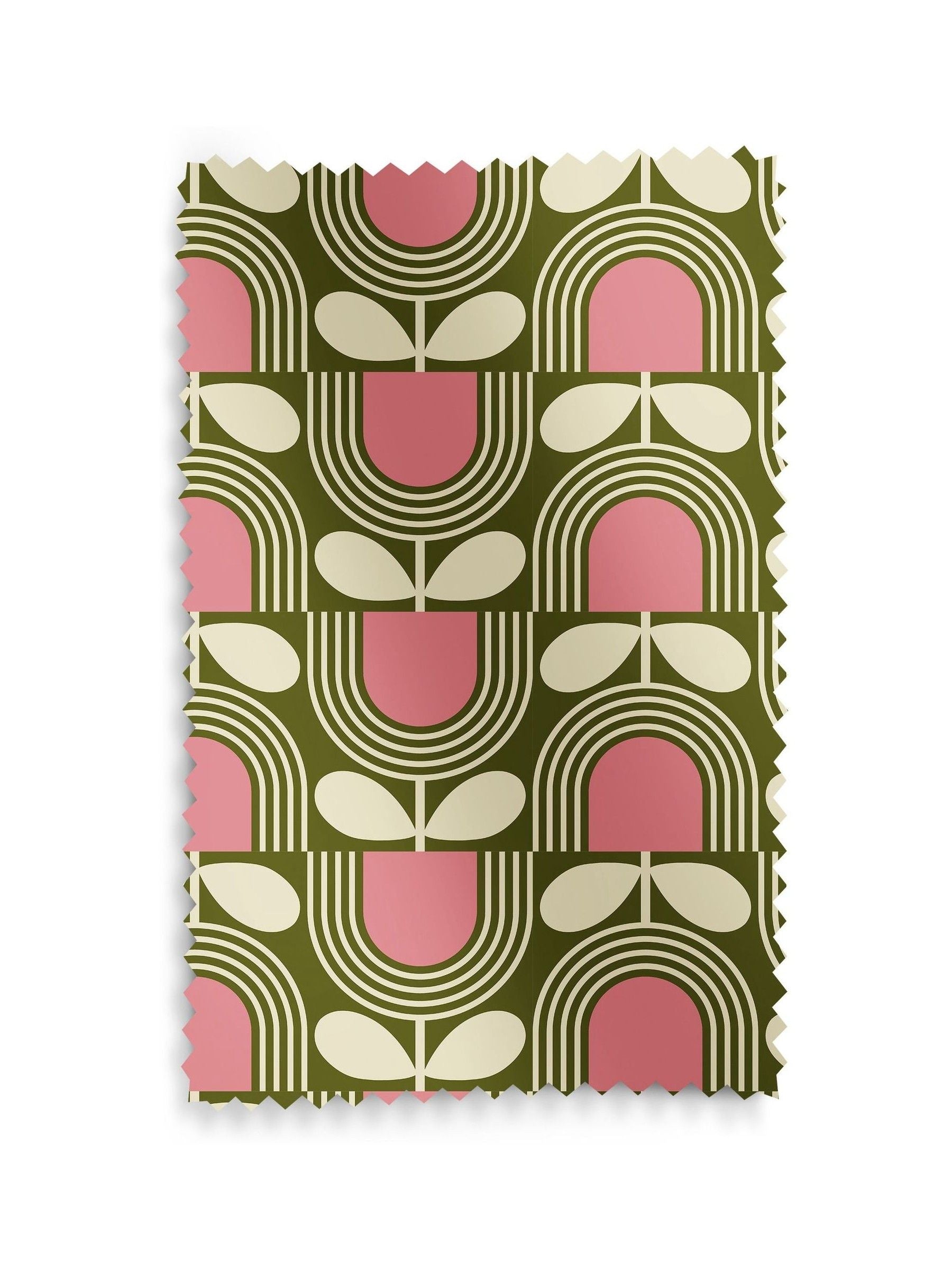 Orla Kiely Striped Tulip roman blind - British product