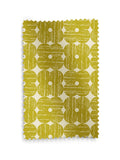 Orla Kiely yellow textured flower roman blinds - British product