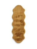 Think Rugs Mustard Super Teddy shaggy rug 60x180cm, UK version