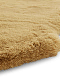 Think Rugs Mustard Super Teddy shaggy rug 60x180cm, UK version