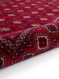Think Rugs red Dubai traditional rug (British brand)