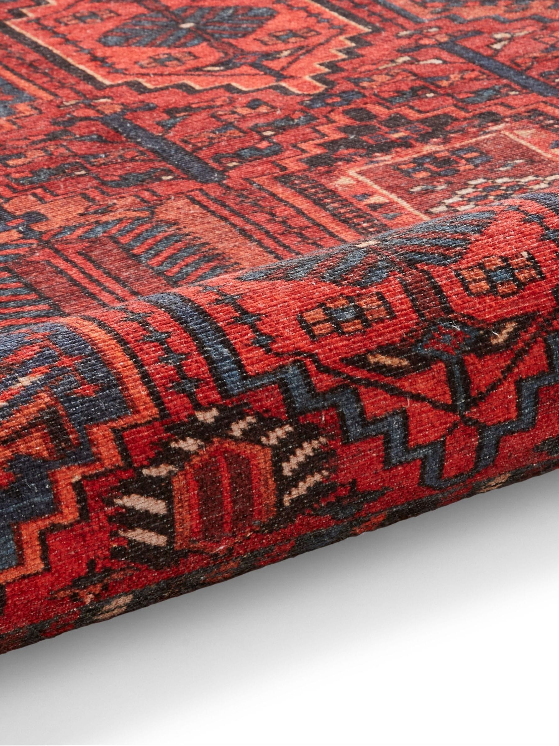 Think Rugs Kashmar washable traditional rug (British brand)