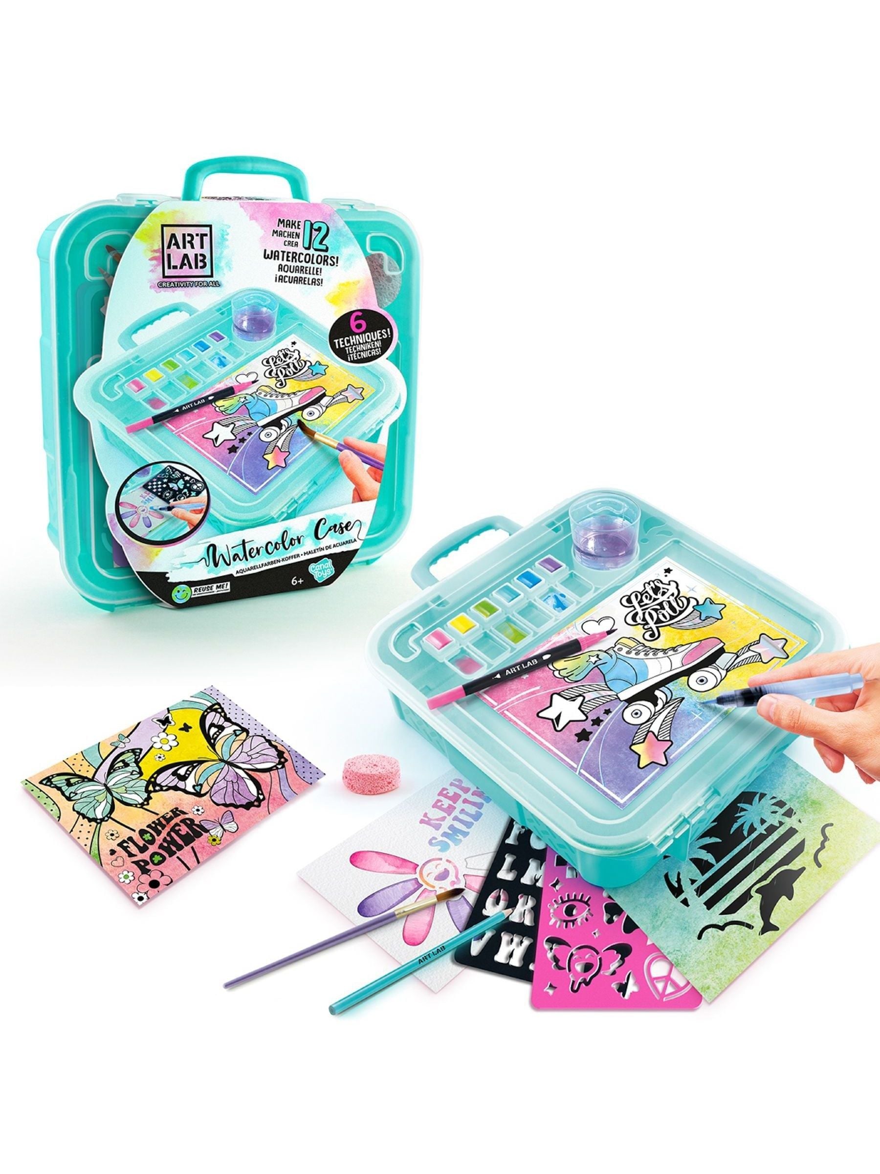 Canal Toys Art Lab Watercolour Case complete set, UK version