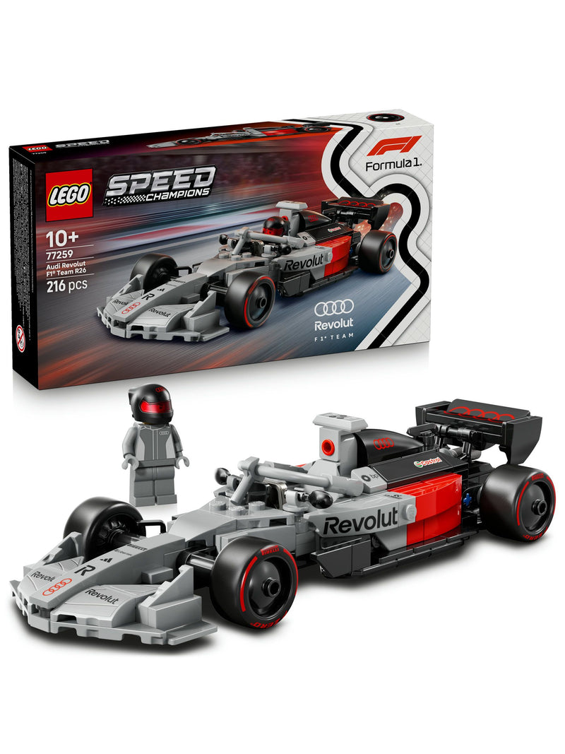 LEGO Speed Champions Audi Revolut F1 Race Car 77259, imported from the UK