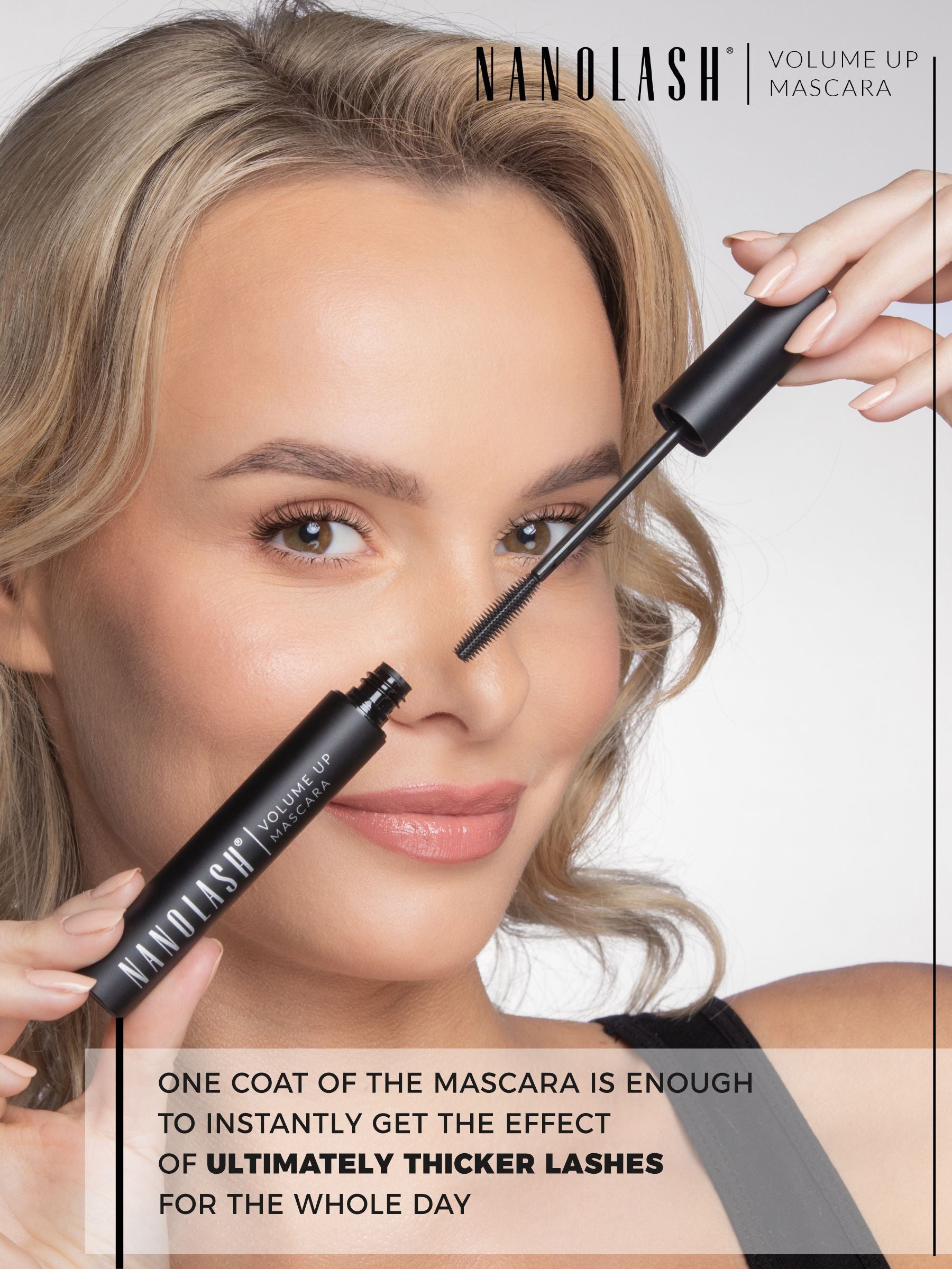 Nanolash Volume Up mascara, imported from the UK