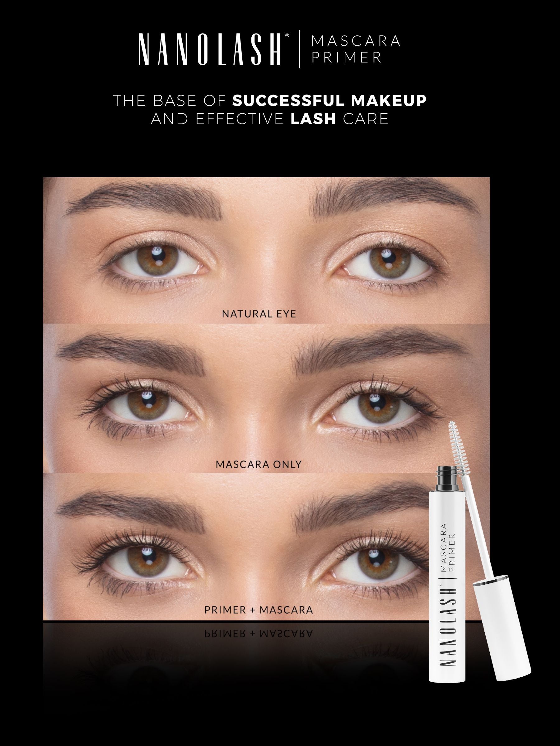 Nanolash transparent mascara primer, imported from the UK