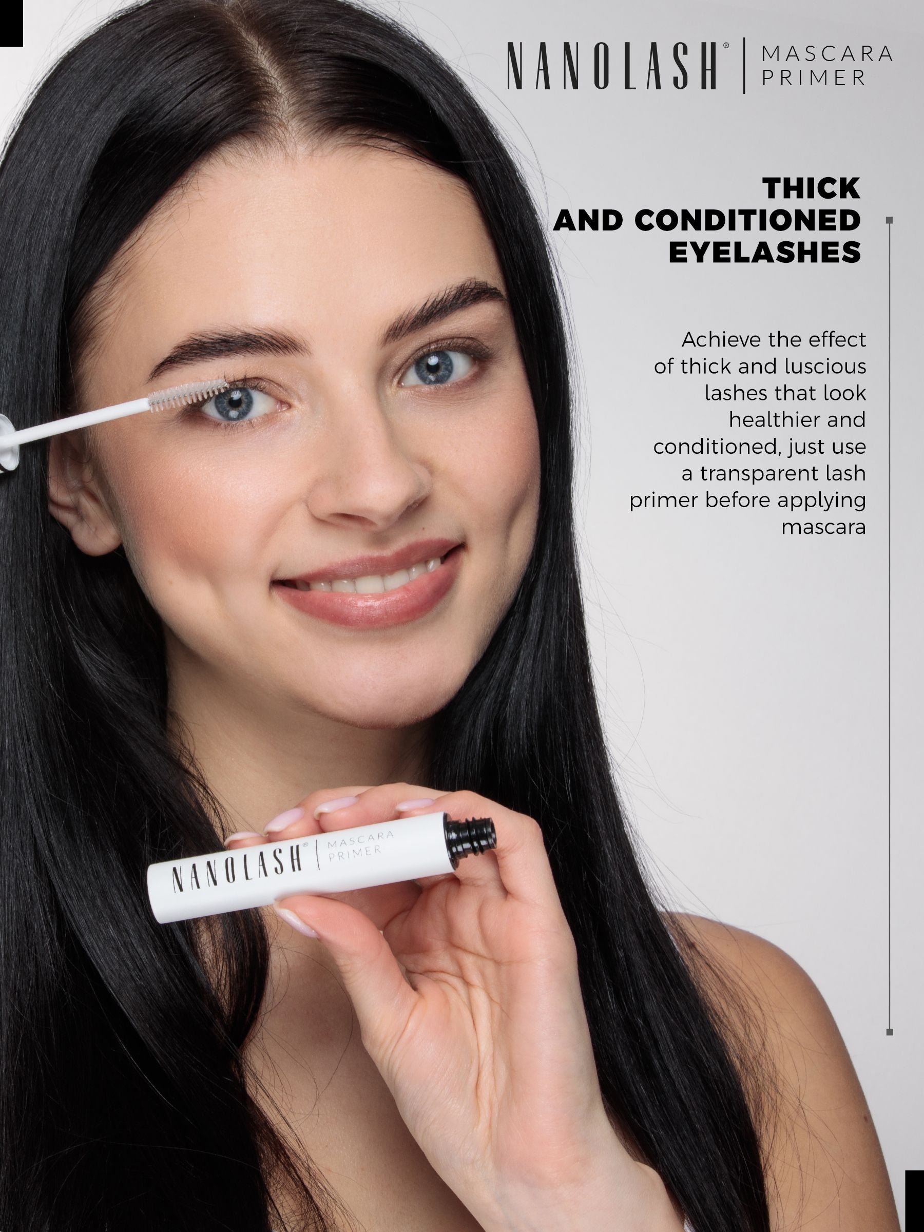 Nanolash transparent mascara primer, imported from the UK