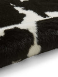 Think Rugs faux cow rug black faux fur, imported from the UK
