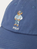 Polo Ralph Lauren blue bear cotton twill cap (British brand)