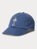 Polo Ralph Lauren blue bear cotton twill cap (British brand)