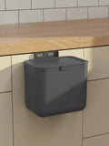 ReBorn SquishBin dark grey soft plastic bin (British brand)
