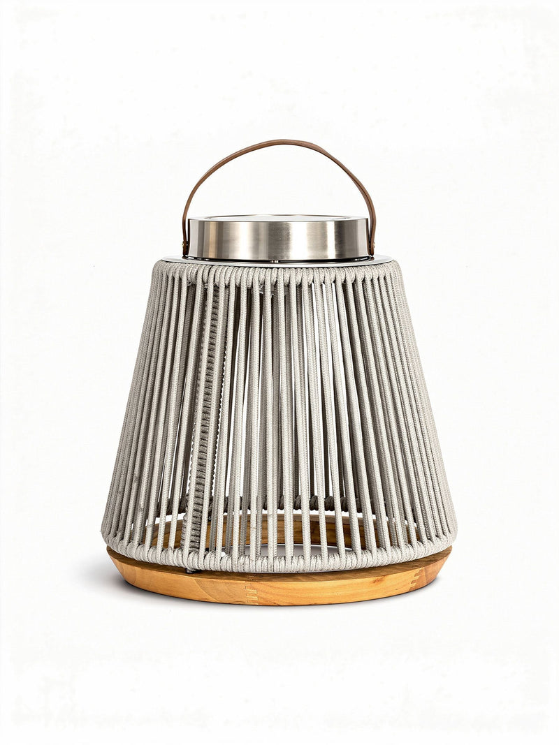 Maze Athena Small Solar Light in Light Grey - British product