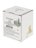 Peter Rabbit silver christening musical box, UK version