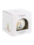 Peter Rabbit silver ceramic money bank, imported from the UK
