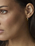 Dinny Hall Toro double hoop earrings 15mm (British brand)